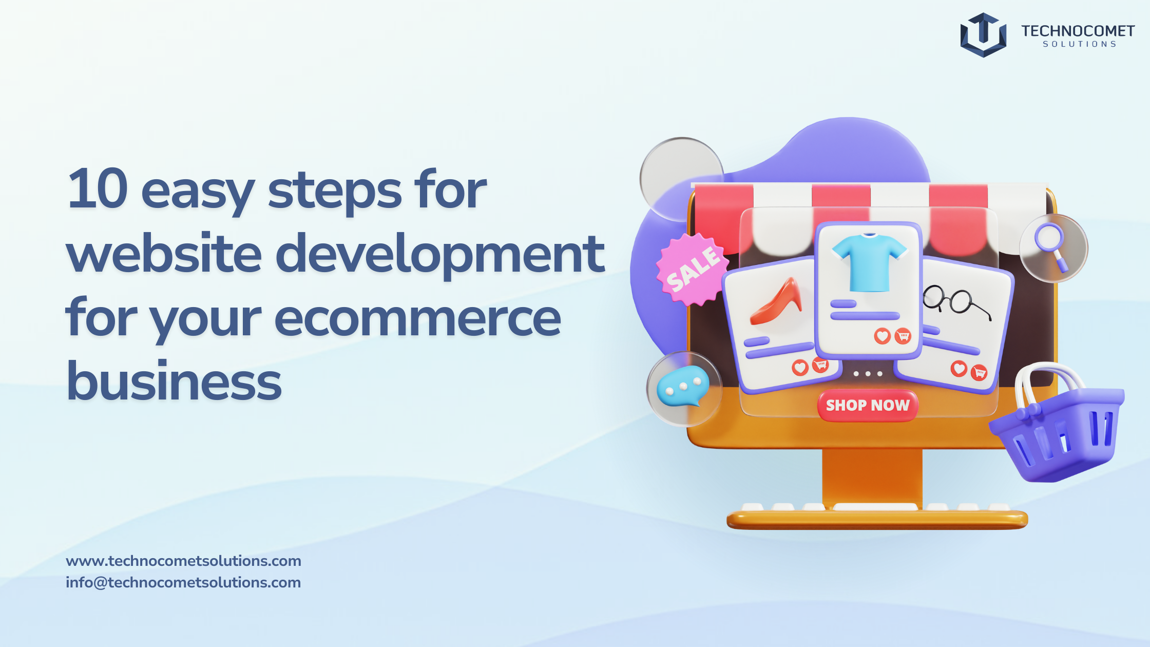 10 Easy Steps for Website Development for Your E-commerce Business