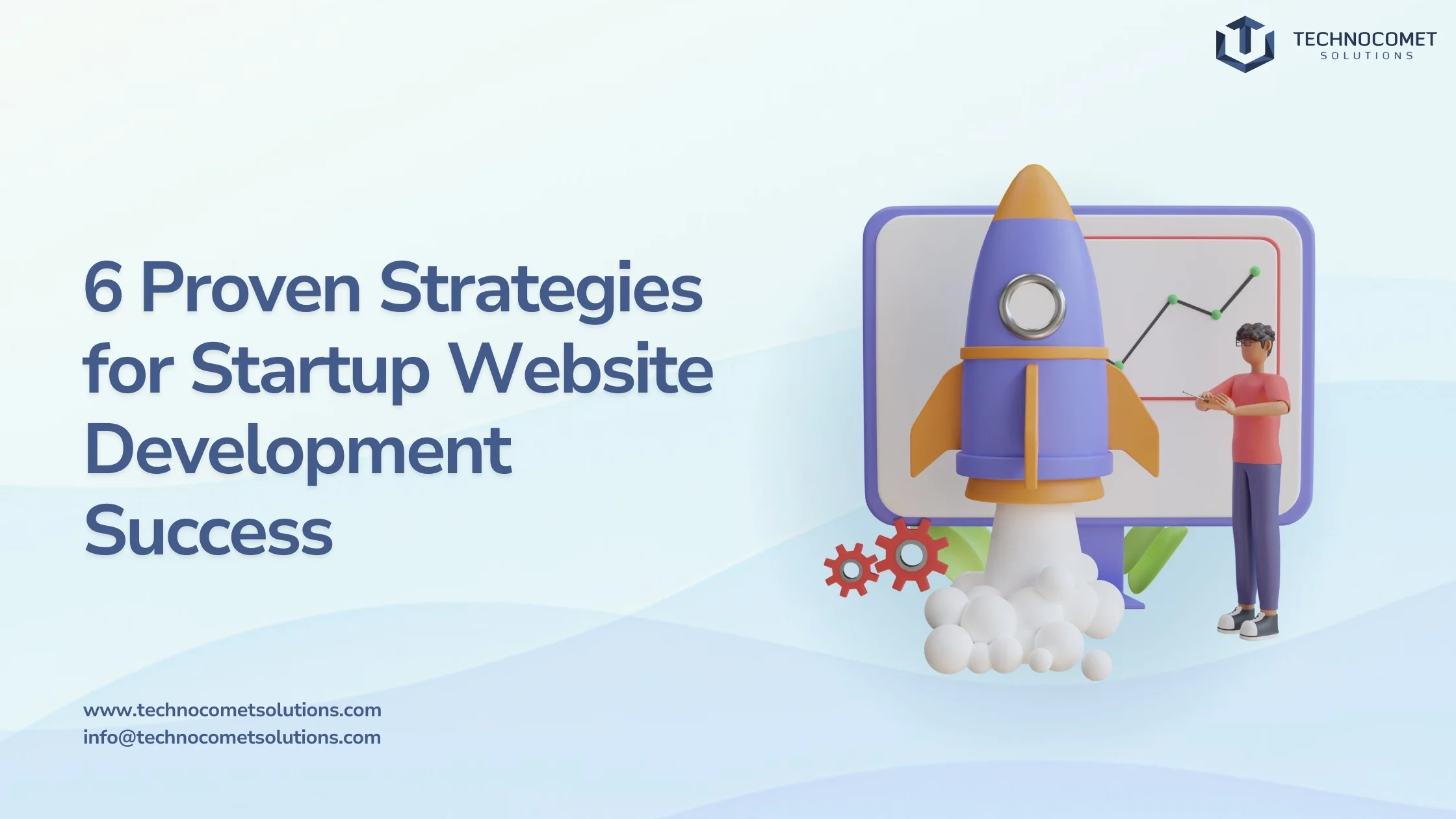 startup website development