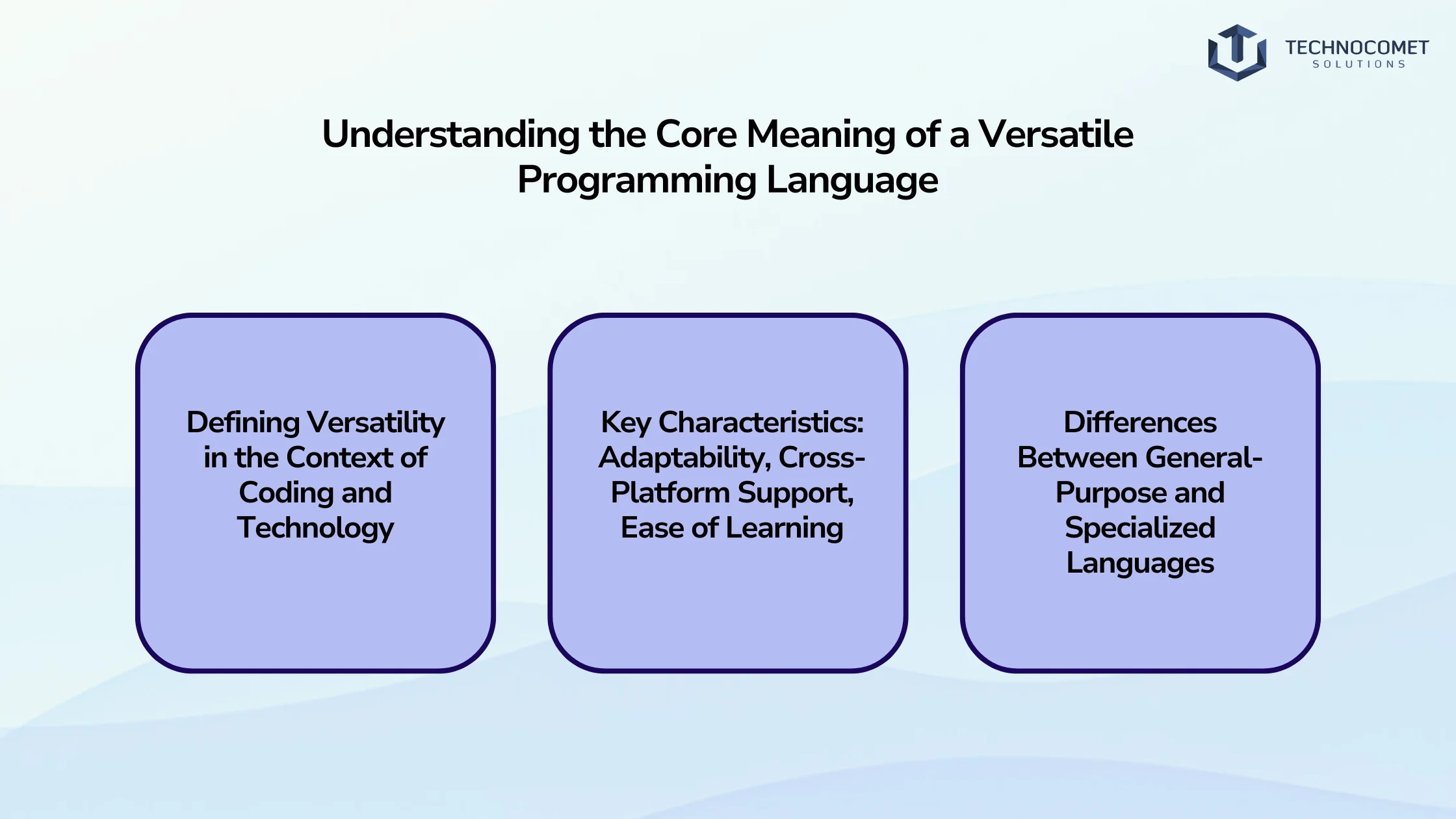 versatile programming language meaning