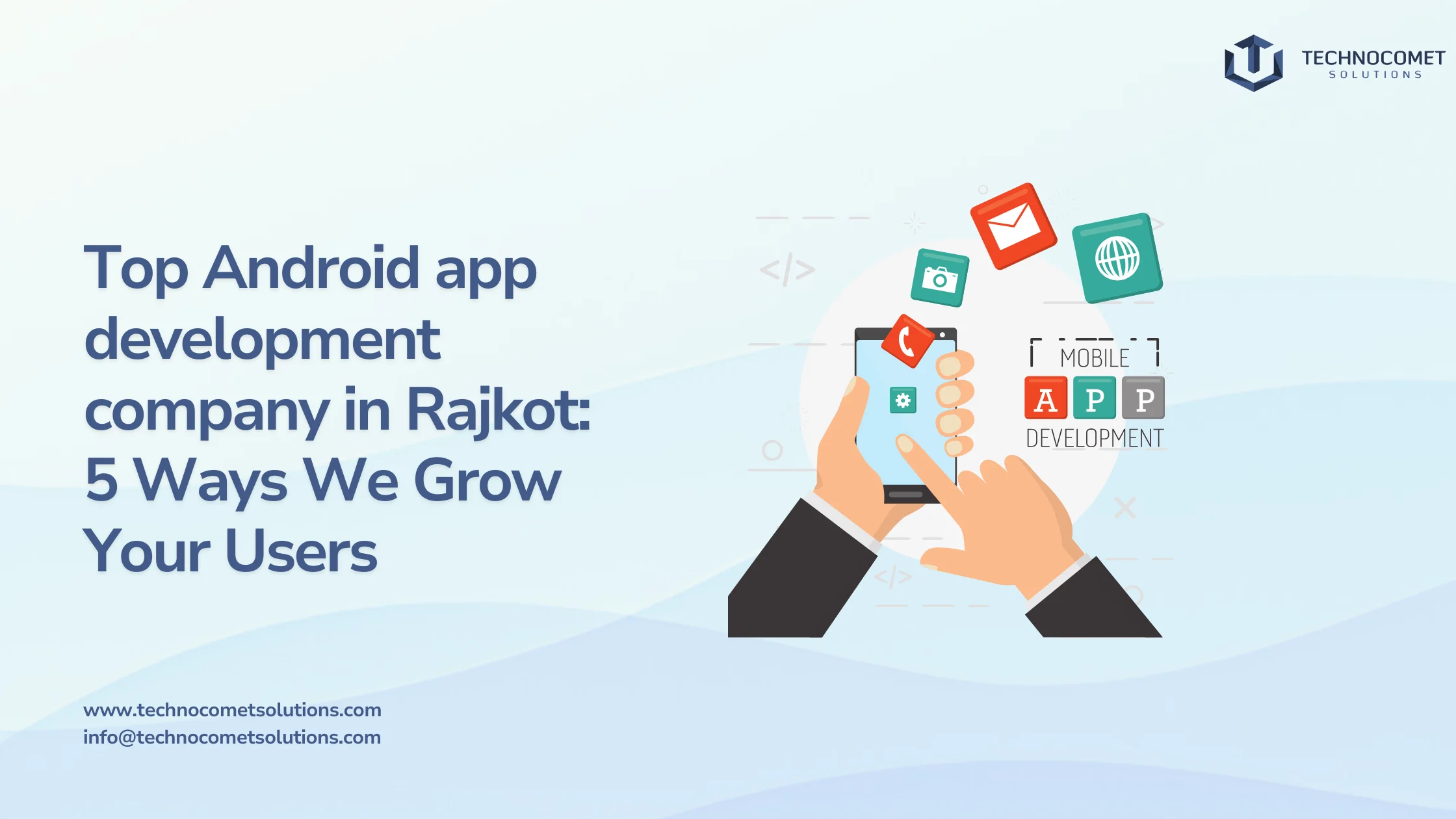Top android app development company in rajkot