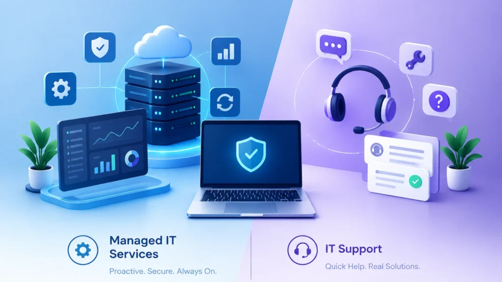 Managed IT Services vs Support
